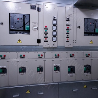 Электроподстанция на территории дата-центра.